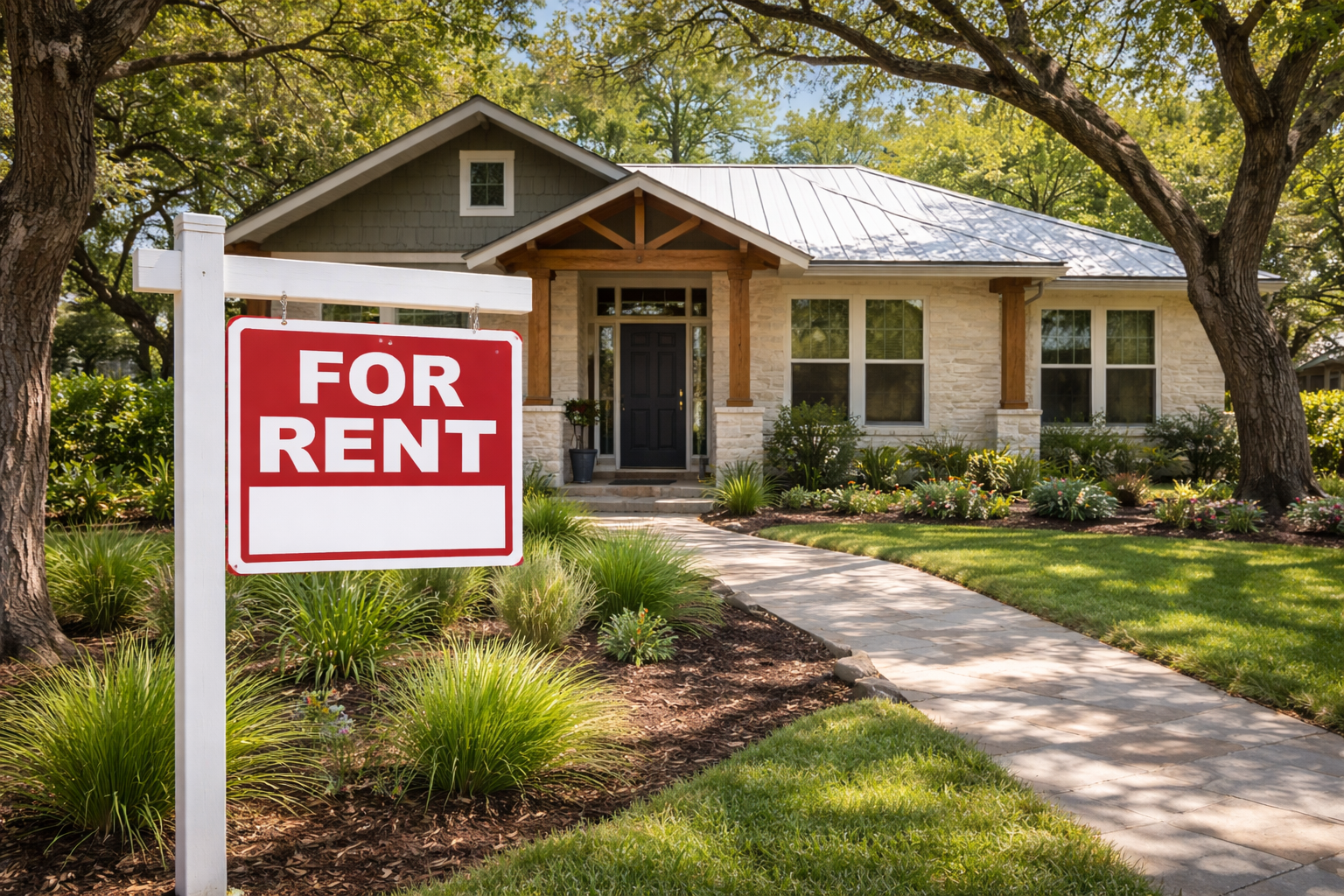 Full rental property turnover and repair in Austin TX